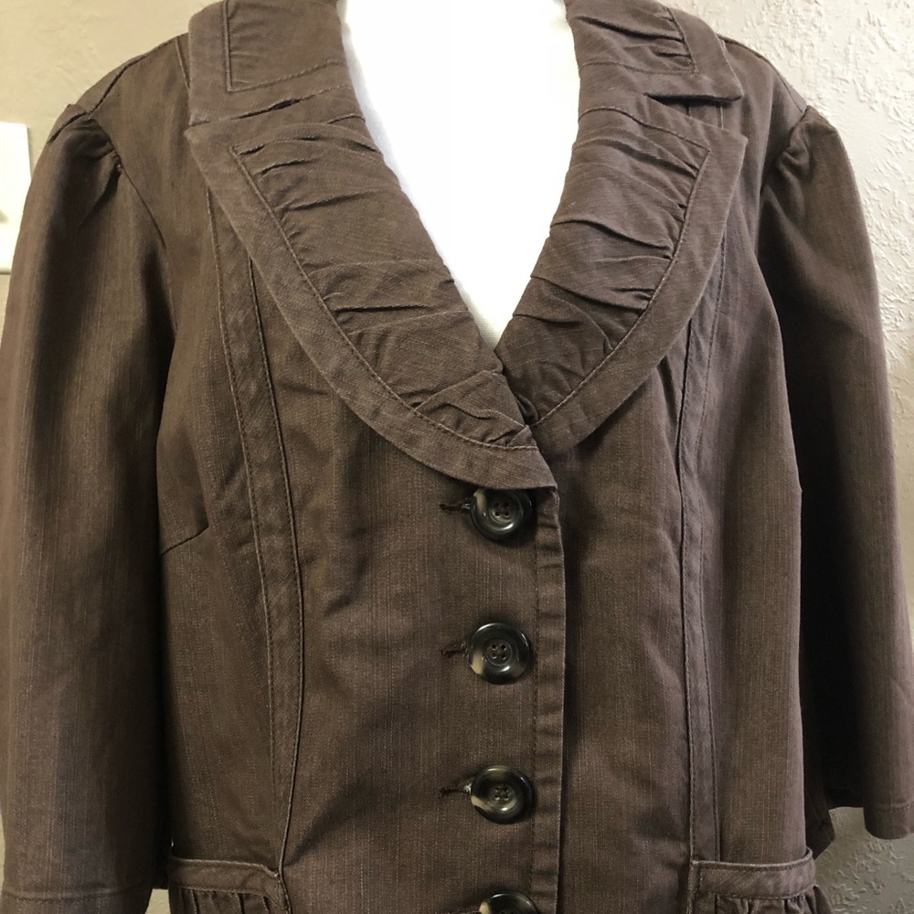 Christiana Zinn Brown Denim Jacket